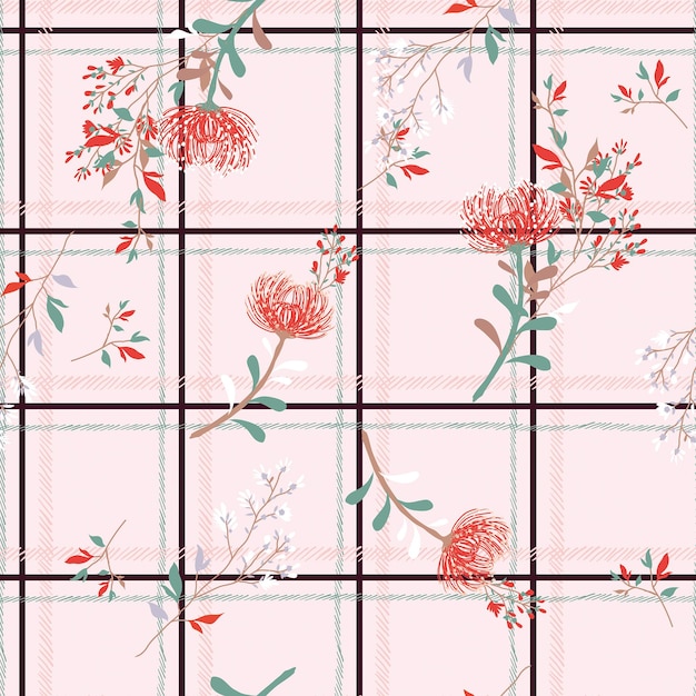 floral seamless pattern