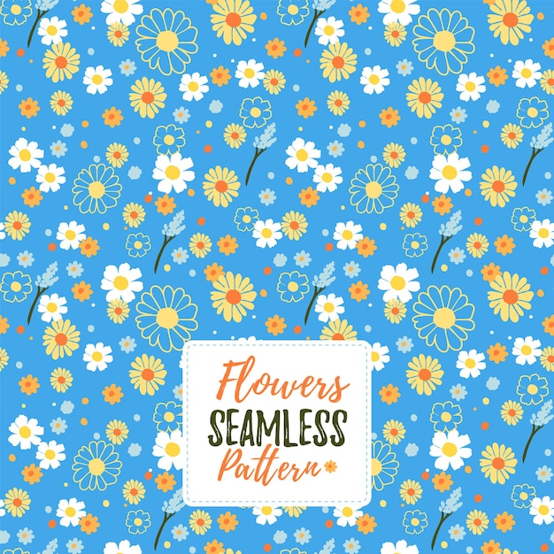 Floral seamless pattern