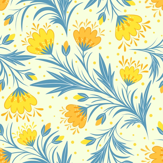 Floral seamless pattern