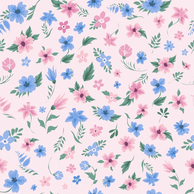 Floral Seamless Pattern