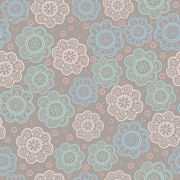 Floral seamless pattern