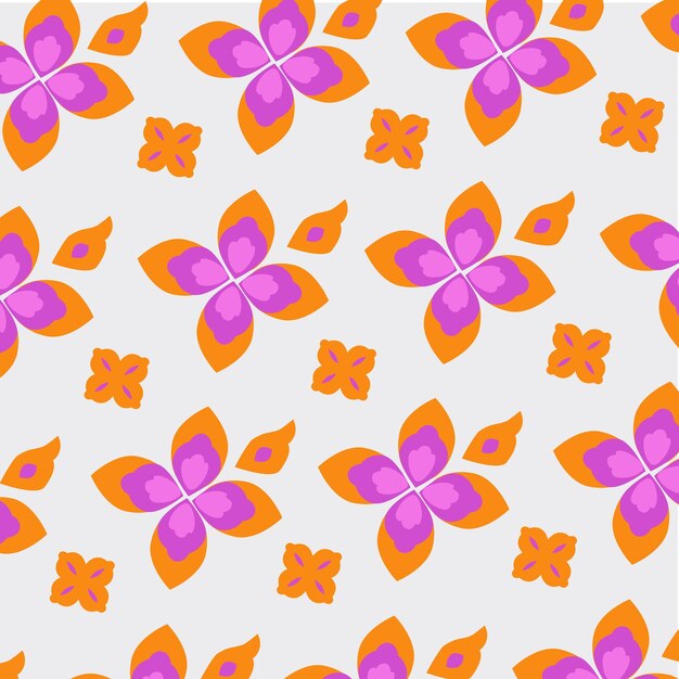 Floral traditional pattern