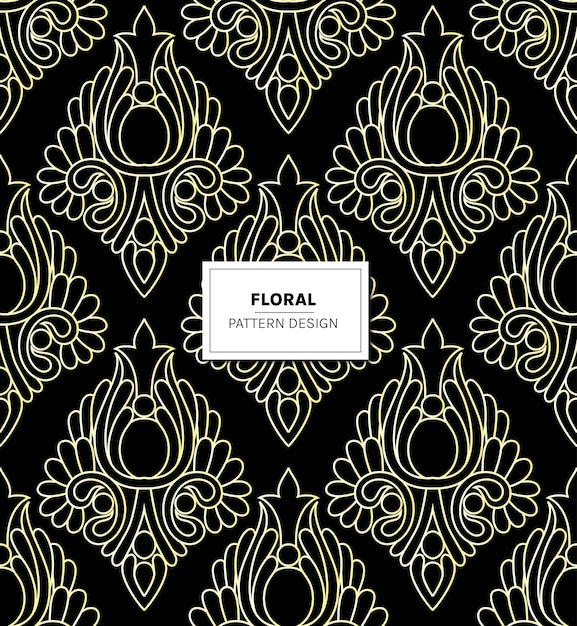 Vector floral vector design