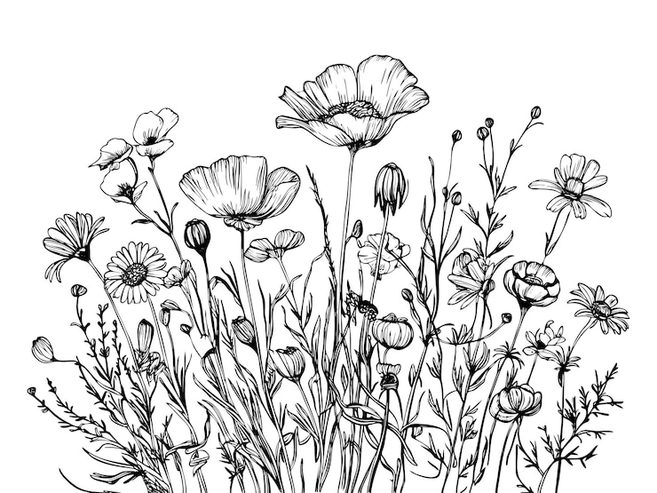 Vector floral vector illustration