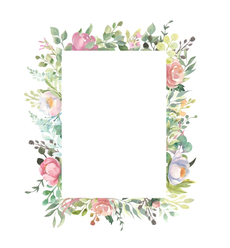 Floral wreath.