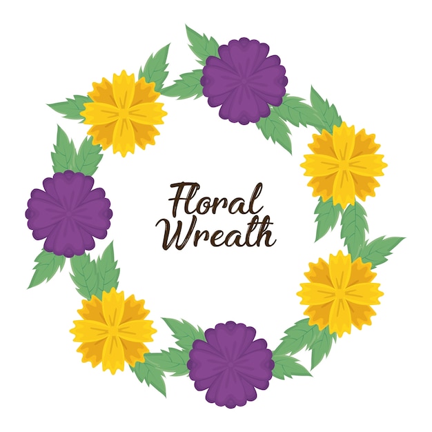 Floral wreath