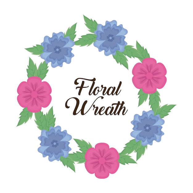 Floral wreath 