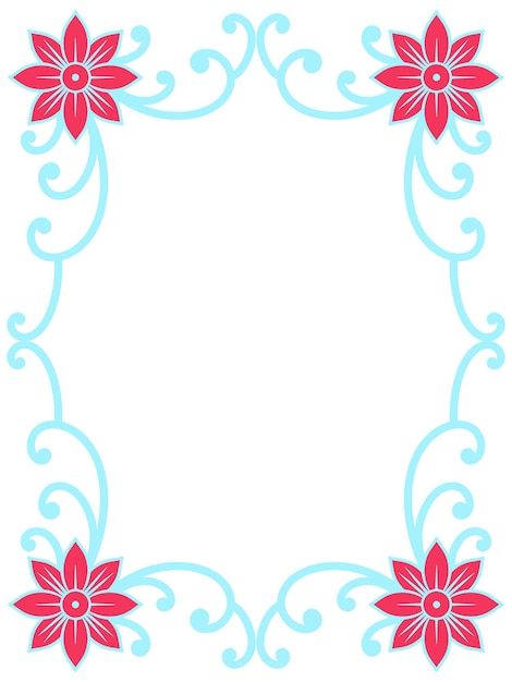 FloralFrameOrnament