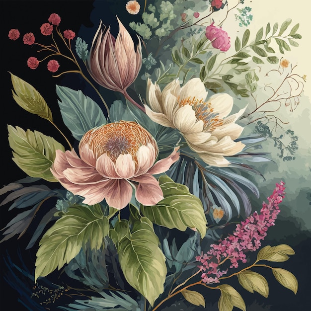 Vector florals and botanicals