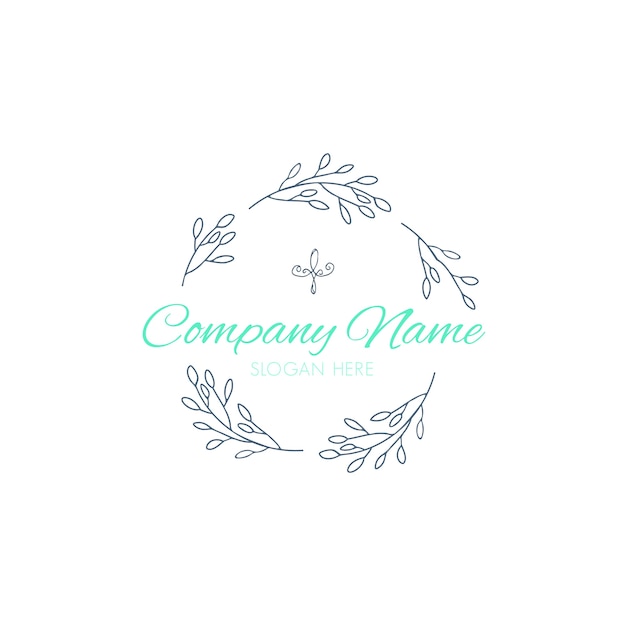 Florish logo template