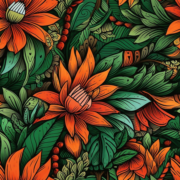 Vector flourish tribal curl ornamental ornate handmade textile print romantic graphic elegant fabric wall
