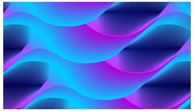 Flow background of bright purple and blue gradient color for wallpaper and business