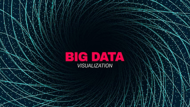 The flow of big data in the information fractal