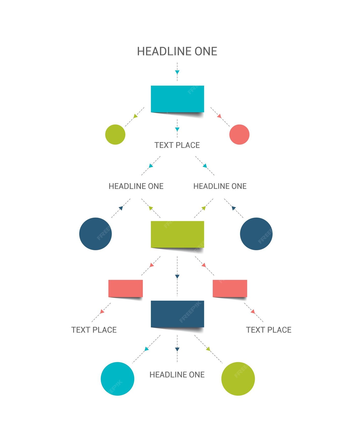 Premium Vector | Flow chart scheme infographics elements vector design