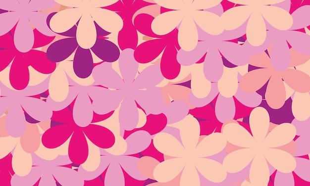 Vector flower abstract background 2