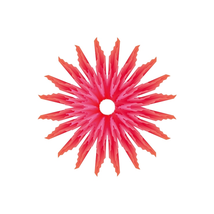 Vector flower art