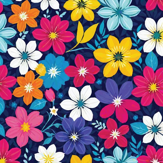 Vector flower background