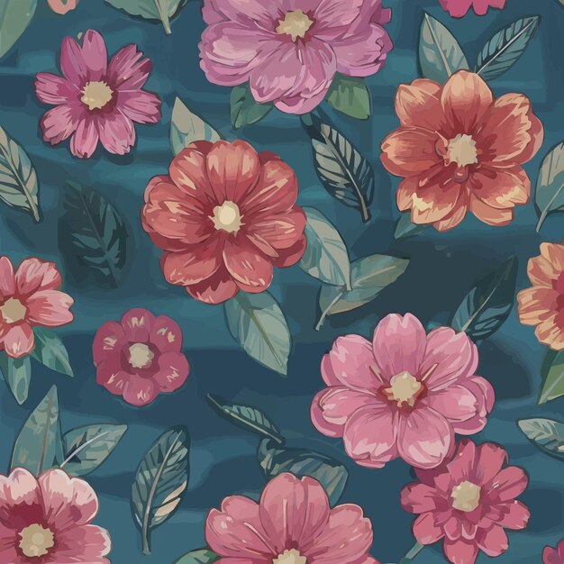 Vector flower background