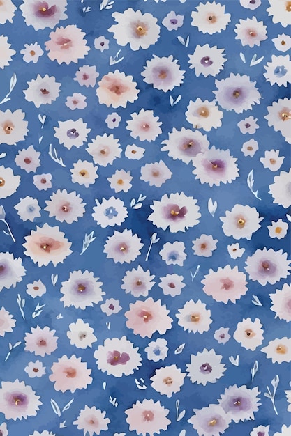 Vector flower background