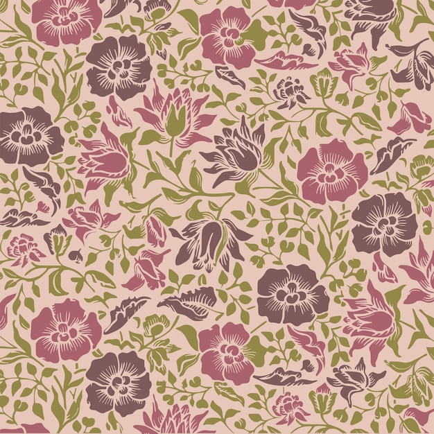 Vector flower background