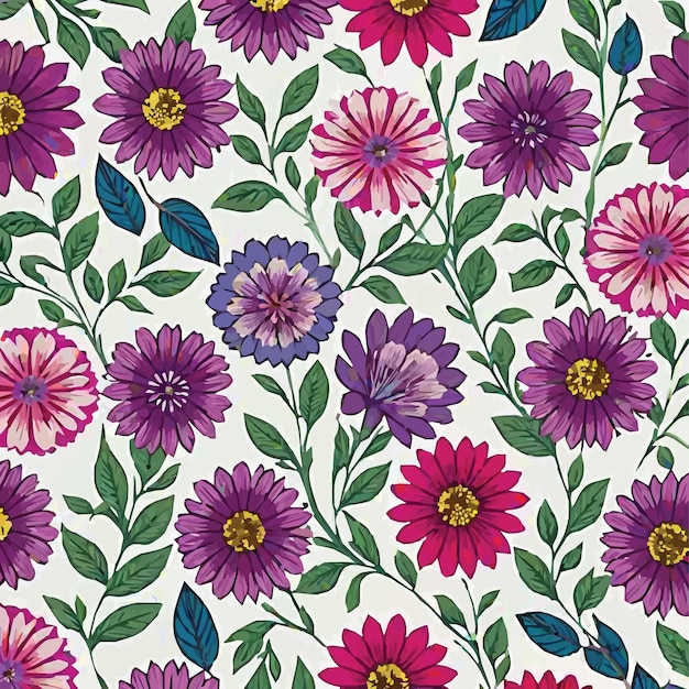 Vector flower background