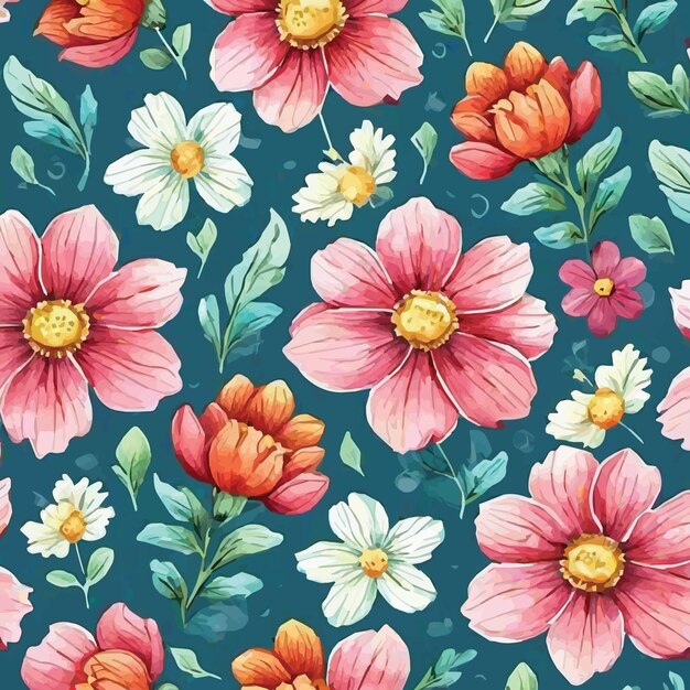 Vector flower background