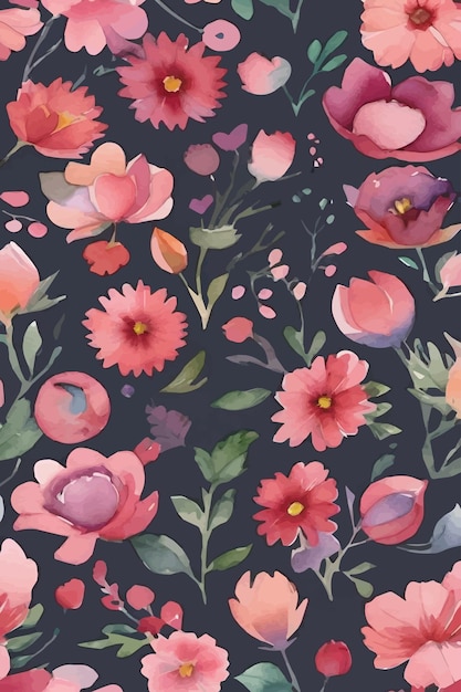 Vector flower background