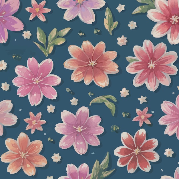 Vector flower background