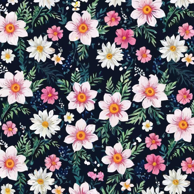 Vector flower background