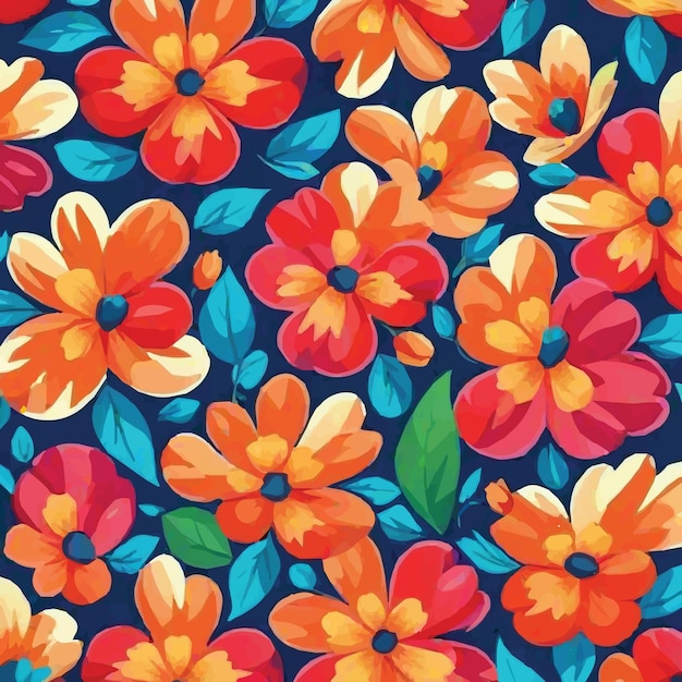 Vector flower background