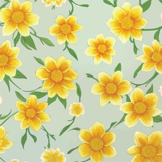 Vector flower background