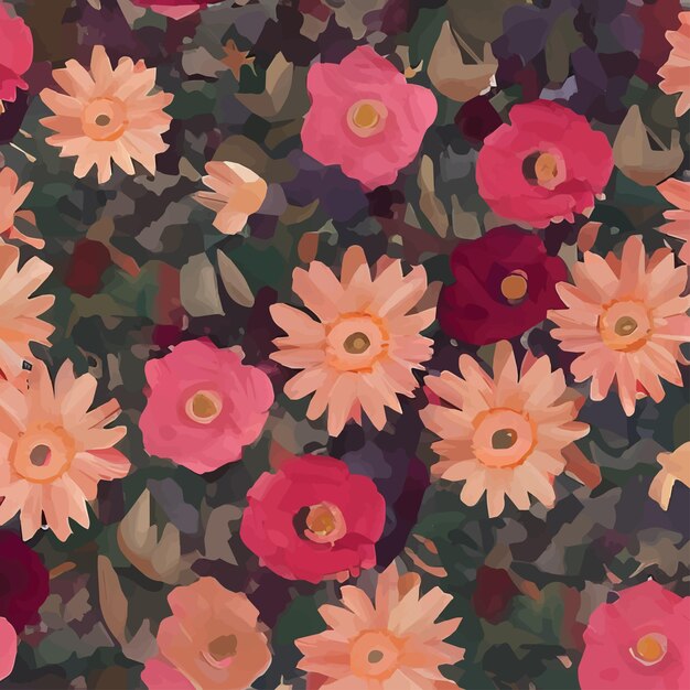 Vector flower background