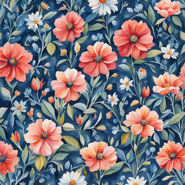 Vector flower background