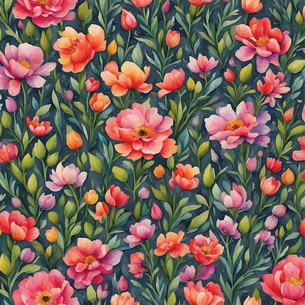 Vector flower background