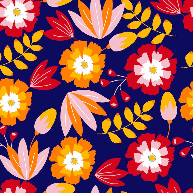 Vector flower background