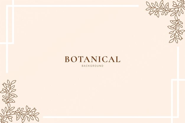 Flower botanical background