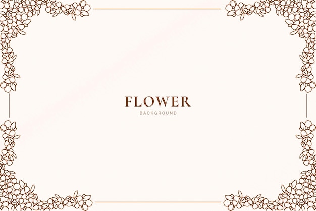 flower botanical background