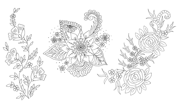 flower design drawing