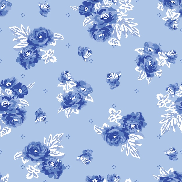 Flower fashion texture background pattern print.