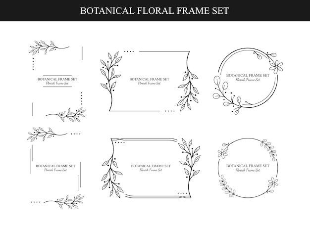 Vector flower frame beautiful floral bouquet frame floral wedding frame flower wedding frame monochrome