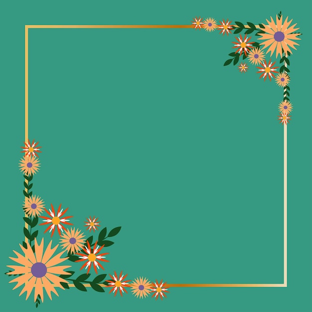 Flower frame