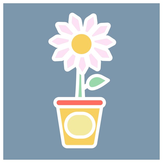 Vector flower grapic