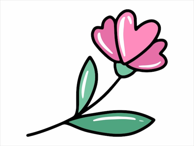 Flower Icon Illustration