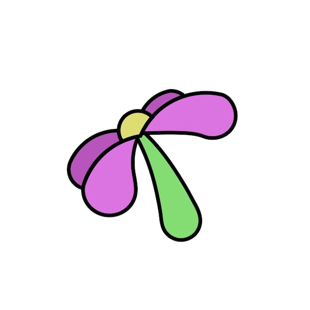 Flower icon vector