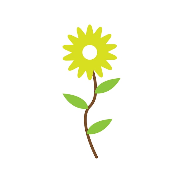 Flower icon vector