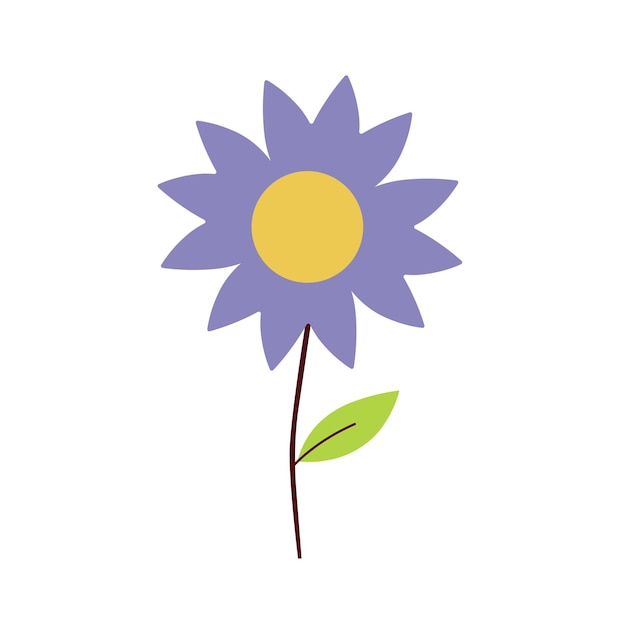 Vector flower icon