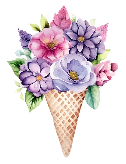 flower illustration design