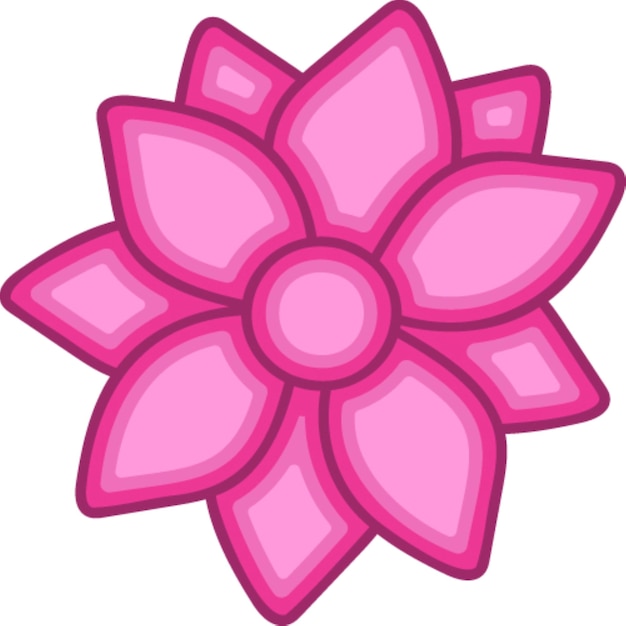 Vector flower illustration