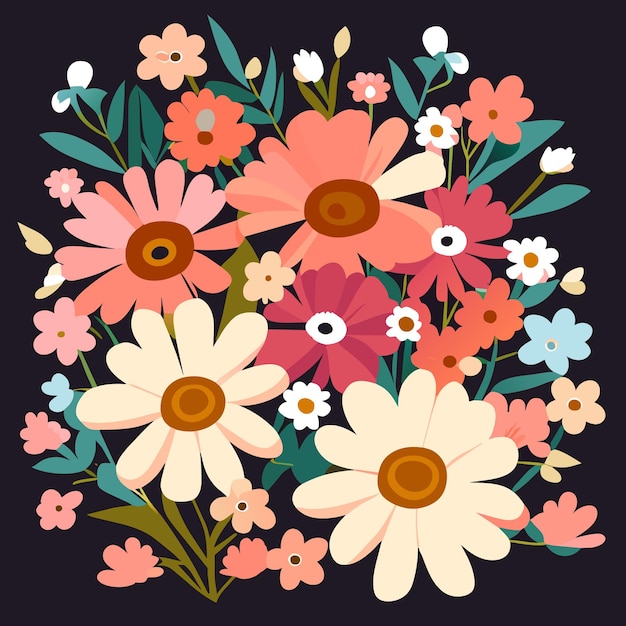 Vector flower illustration