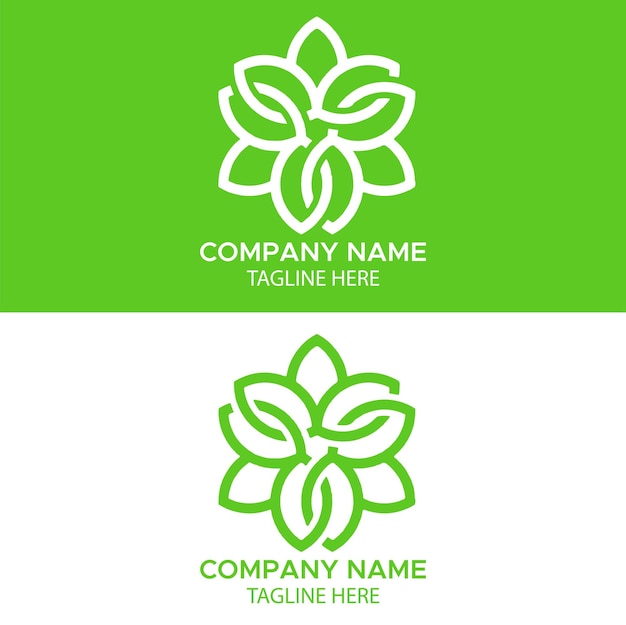 Flower Logo Design Template